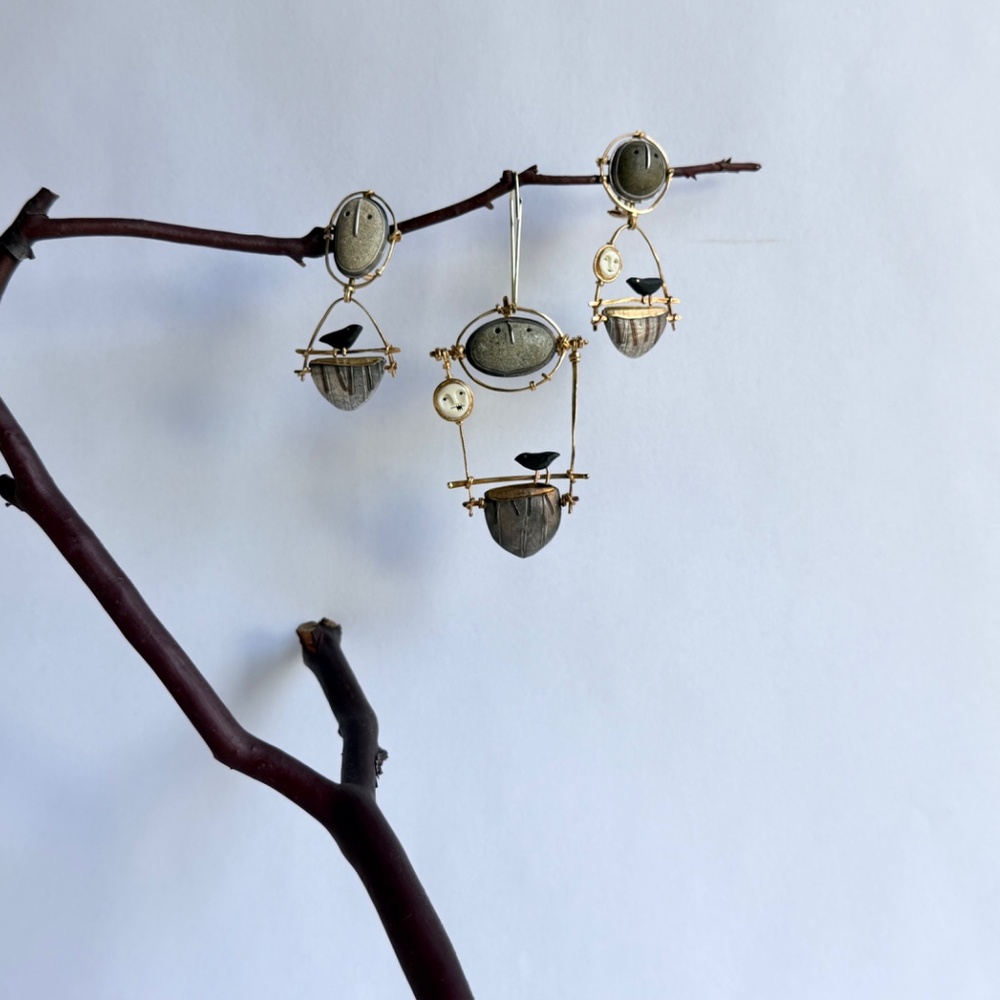 Carolyn Morris Bach Brooch and Earrings Set - Picture 15 of 15